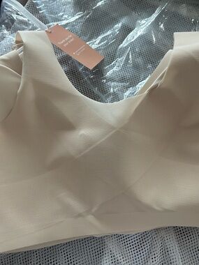 aerie Seamless Light Nude Bralette - Cream